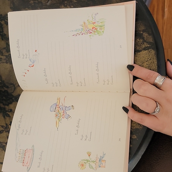 Vintage 1935  Precious Moments Baby Book - Picture 5 of 9